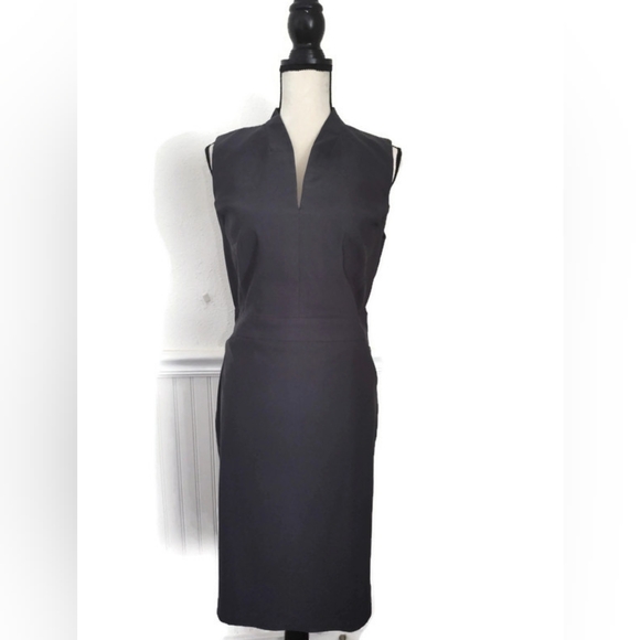 Tribal Dresses & Skirts - TRIBAL Career Event Mid Length Carbon Grey Fitted Dress New! Size 12 / Large